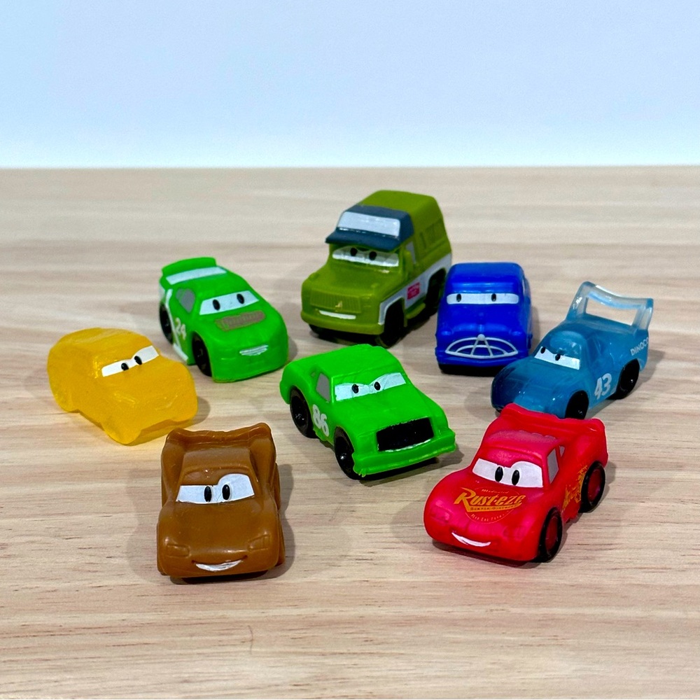 Disney Pixar Cars Ooshies Pencil Toppers Set (8)